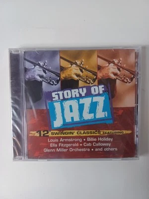 Story Of Jazz 12 Swingin' Classics CD 2001 Essential Music New Sealed Free Ship Foto 1 de 3