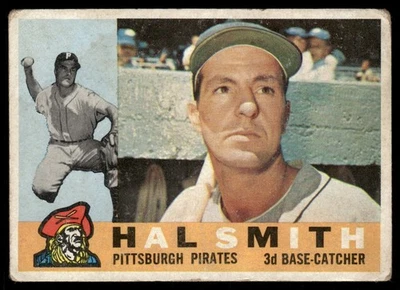 1960 Topps #48 Hal W. Smith - GOOD - Image 1 of 2