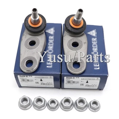 Juego de pares de rótulas exteriores inferiores suspensión delantera OEM 2 piezas para Mini Cooper 07-15 Foto 1 de 4