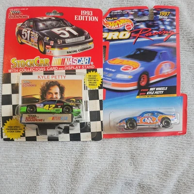 1:64 Racing Champions 1993 Edition #42 Kyle Petty Mello Yello & 1997 pro racing  - Image 1 of 3