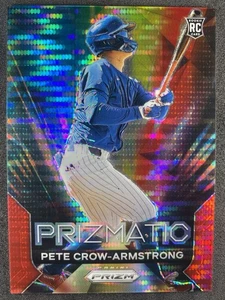 Pete Crow-Armstrong 2024 Panini Prizm Prizmatic Red Pulsar /399 (RC) - Cubs #17 - Picture 1 of 3