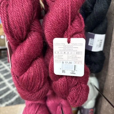 Acogedor hilo grueso de alpaca Ella Rae 70 % alpaca 30 % acrílico lavable a máquina Foto 1 de 4