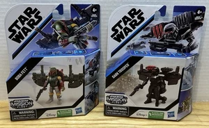 Figuras de la Flota de la Misión Star Wars - Boba Fett y Dark Trooper - Totalmente Nuevas - Imagen 1 de 5