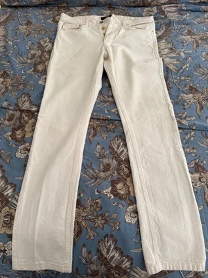 Vaqueros raf simons crema hombre talla 31 Foto 1 de 4