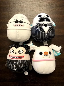 Neu mit Etikett Nightmare Before Christmas Squishmallows Vampir Jack Zero Dr. Finklestein - Bild 1 von 11