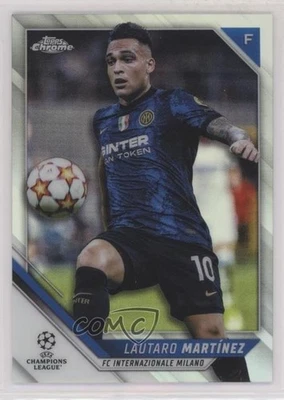2021-22 Topps Chrome UCL Refractor Lautaro Martinez Lautaro Martínez #30 - Image 1 of 2