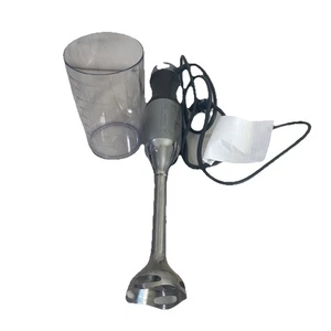 KitchenAid Frullatore a Mano ad Immersione KHB1231CU0 Miscela Argento Mixer e TAZZA. Usato - Foto 1 di 5