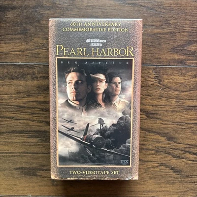 NEW Sealed PEARL HARBOR VHS 2001  WS 60th Anniversary Commemorative Edition - Image 1 of 4