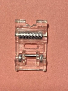 Clear Snap-On Roller Foot for Nelco Sewing Machines Fits Most Models - Picture 1 of 8