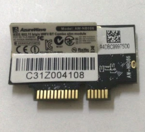 Asus Zenbook UX31E Laptop WiFi Wireless Bluetooth Module AW-NB086 mini card - Picture 1 of 1
