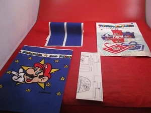 Super Mario World Nintendo Super Famicom Sun Felt Cloth Bag Assembly Kit - Picture 1 of 8