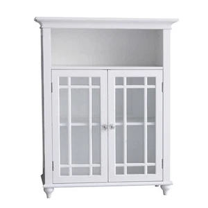 Teamson Home Neal Two-Door Freestanding Floor Cabinet - Picture 1 of 8