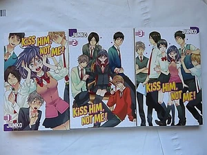 Kiss Him, Not Me Manga Band 1-3 (Englisch) Junko Kodansha Buch Konvolut - Bild 1 von 2