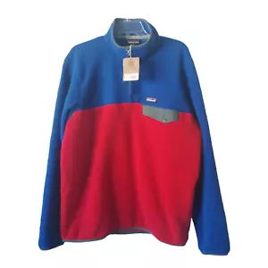 Pullover polar Patagonia para hombre grande Synchilla Snap-T multicolor venta al por menor $139,00 - Imagen 1 de 15