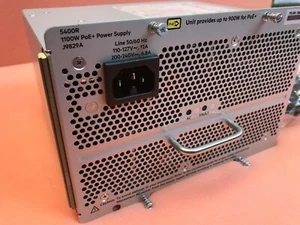 Fuente de alimentación J9829A HPE Aruba 5400R 1100W PoE+ zl2 USADA - Imagen 1 de 2