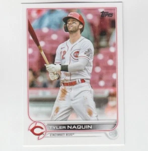 (10) Tyler Naquin 2022 TOPPS UPDATE SERIES CARD LOT #US80 CINCINNATI REDS - Picture 1 of 1