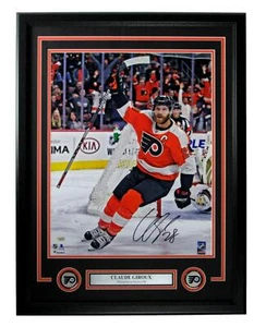 Fanáticos enmarcados en fotos de 16x20 firmados/autografiados de Claude Giroux Flyers 165724 - Imagen 1 de 4
