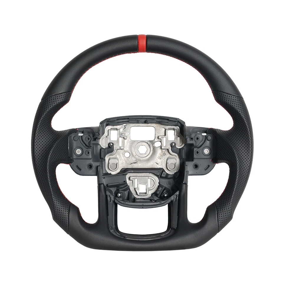 Volante de cuero completo para Land Rover Range Rover Sport Discovery 2014-2020 Foto 1 de 4