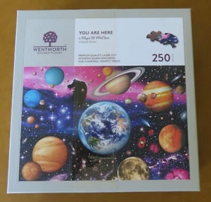 Wentworth Wooden Puzzles “You Are Here” 250 Piece Space Planets; Complete - Picture 1 of 3