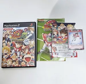 Eyeshield 21 Eye Shield football americano CIB con carta collezionabile PS2 PS 2 Giappone CIB - Foto 1 di 3