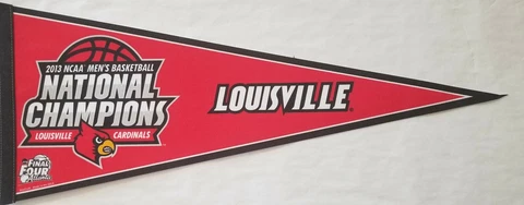 Louisville Cardinals 2013 Final Four Champions Pennant 12" x 30" Cover