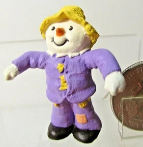 Hallmark Merry Miniature Halloween 1990 Scarecrow - Picture 1 of 7