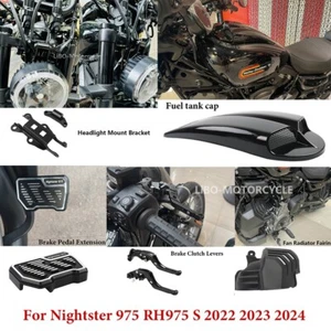 Headlight Bracket Foot Pedal Fuel Tank Cap Accessories For Nightster 975 RH975S - Picture 1 of 26