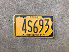 1977 to 1985 - PENNSYLVANIA - MOTORCYCLE - LICENSE PLATE