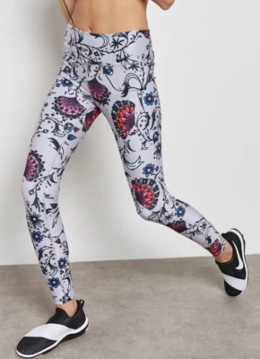 Nike Womens Leggings M Lilac Tights Legend Tight Fit Training Gymwear AA2231-027 - Image 1 of 4