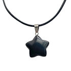 Smooth Women Necklace Dating Fashion Jewelry Stone Pendant Summer Star Shape