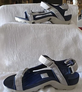 Teva Unisex Jugend Tanza Sandale - Jugend US Größe 2 Navy/Hellgrau - Bild 1 von 6