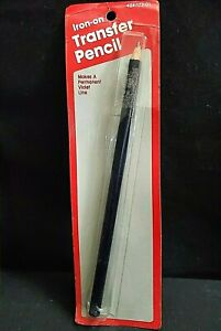Violet Iron-On Transfer Pencil-Transfer Designs, Paper To Fabric With An Iron