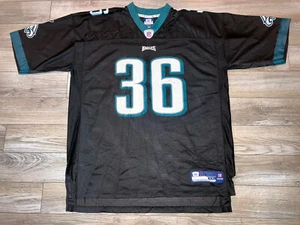Brian Westbrook #36 Philadelphia Eagles NFL Black Reebok Football Jersey 2XL 2X - Picture 1 of 3