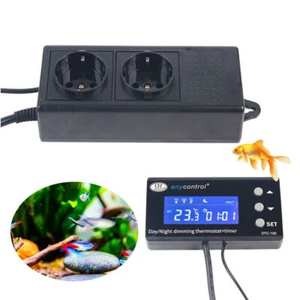 LCD PID Temperaturregler Thermo Thermostat für Aquarium Reptil Terrarium 220V DE - Bild 1 von 10