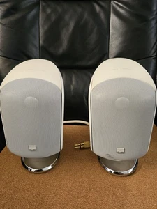 Juego de 2 altavoces satélite Bowers & Wilkins M-1 - blanco como está usado en excelente estado - Imagen 1 de 17