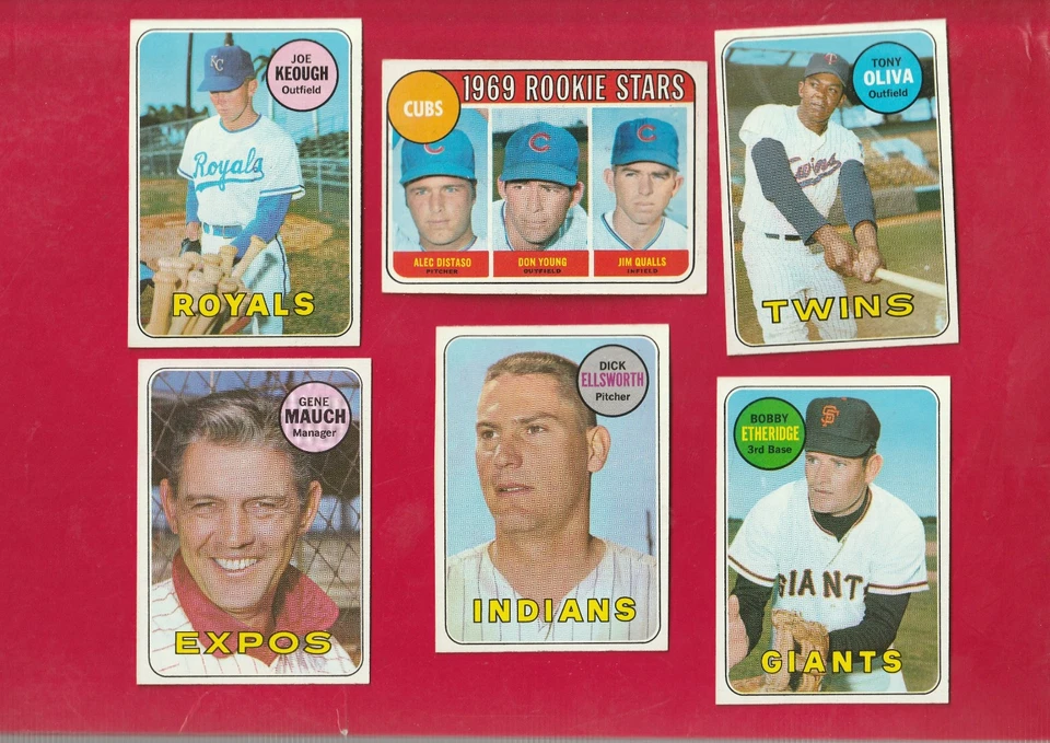 1969 Topps Baseball cards EX-MT NR-MT 537-660 You Choose STRICTLY GRADED AG25 - Image 1 of 1