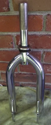 SPECIALIZED FATBOY Chrome BMX BIKE FORK 20" WULER 1997 B CR-MO 1 1/8 THREADLESS - Image 1 of 4