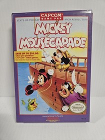 Nintendo NES Game Mickey Mousecapade CIB Complete In Box 