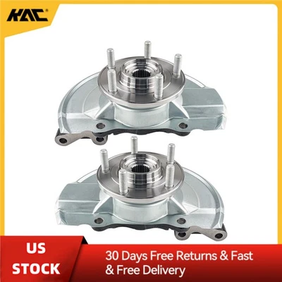 Cojinete de cubo de rueda de nudillo de dirección delantera de 2 piezas para Jeep Patriot Compass 2007-2017 Foto 1 de 4