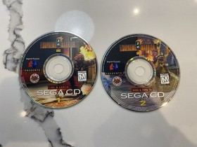 Sega CD SUPREME WARRIOR Disc 1 & 2 LOOSE DISCS ONLY!