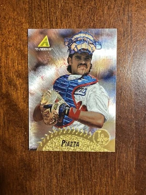 Pinnacle Baseball 1995 #237 Mike Piazza Colección Museo Mets Salón de la fama ¡Envío gratuito! Foto 1 de 2