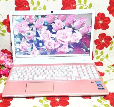 Sony Vaio Pink Intel Core i7 Windows 11 SSD 512GB 8GB Gebraucht Top aus Japan - Bild 1 von 4
