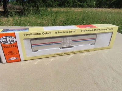 HO Con-Cor AMTRAK Material Handling Car #1406 Model #0001-000871 Kit - Image 1 of 4