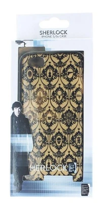 Sherlock Holmes iPhone 5 Estuche Rígido a Presión 221B Papel Pintado (Crema) Foto 1 de 2