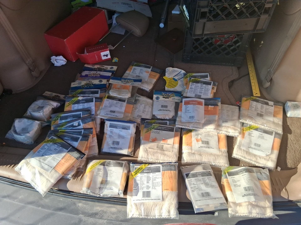 Gran Lote De Mechas Calentador Queroseno De Repuesto Lote De 29X Nos Foto 1 de 4