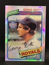 2002 Topps Archives Reserve Set Break #70 George Brett NM 1980 *MKCards*