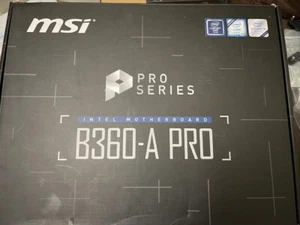 B360-A Pro Motherboard with I7 9700K processor - Photo 1/4