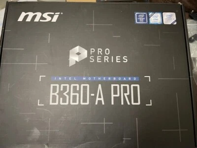 B360-A Pro Motherboard with I7 9700K processor - Image 1 of 4