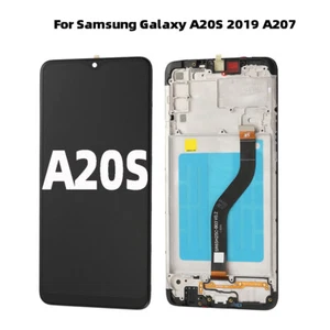 New For Samsung Galaxy A20S 2019 A207 LCD Display Touch Screen Digitizer±Frame - Picture 1 of 15
