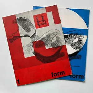 Form internationale Revue Nr. 1 y Nr. 2 (1957/58) Le Corbusier - Willem Sandberg - Bild 1 von 12